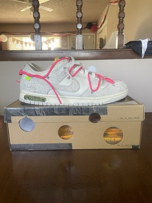 Nike Off-White Dunk Lot 17 Size 11