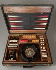 Vintage Multi-Game Compendium - Bakelite/Catalin, Wood Staunton Chess, Roulette