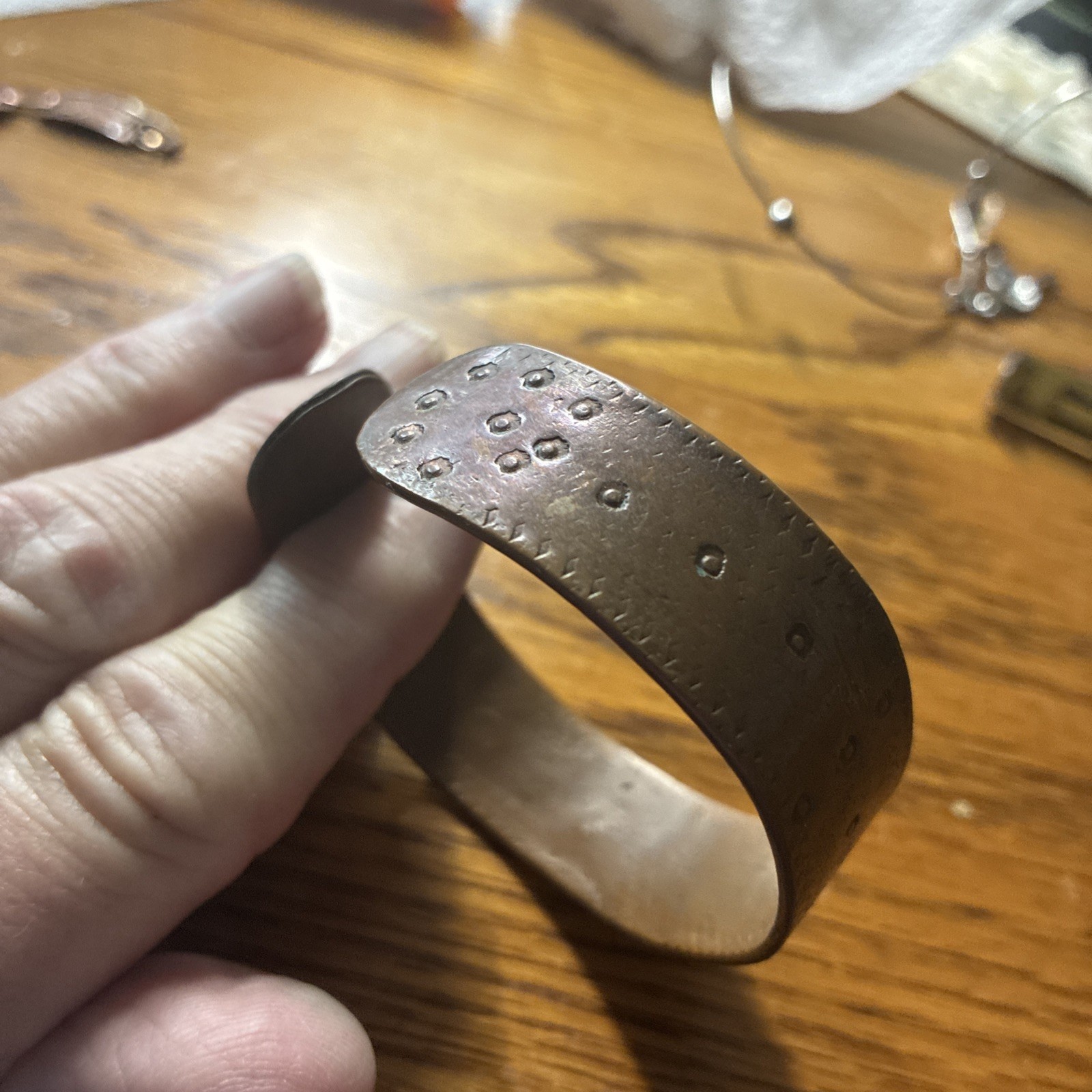 Copper Cuff Bracelets (2) - image 8