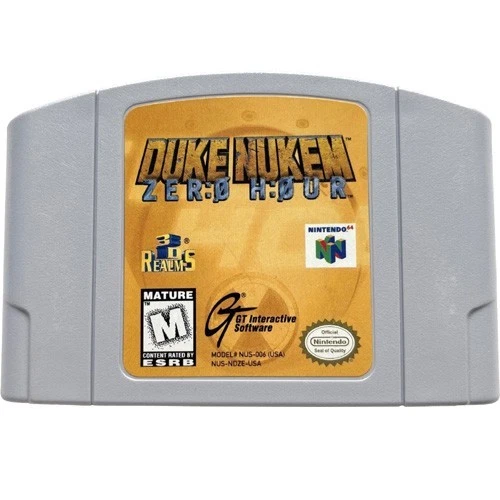 NINTENDO 64 Duke Nukem Zero Hour N64 OEM Official Original Authentic *Game Only* - Image 2 of 2