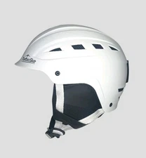New TurboSke BT-14 White Ski Helmet Size Large 59-61cm ASTM F2040-18
