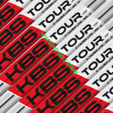 KBS TOUR C-TAPER LITE .370 PARALLEL TIP STEEL IRON SHAFTS CHOOSE SINGLE OR SET
