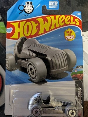 Hot Wheels - Mattel Monopoly Pass 'N Go Car 90 Years Drop Tops