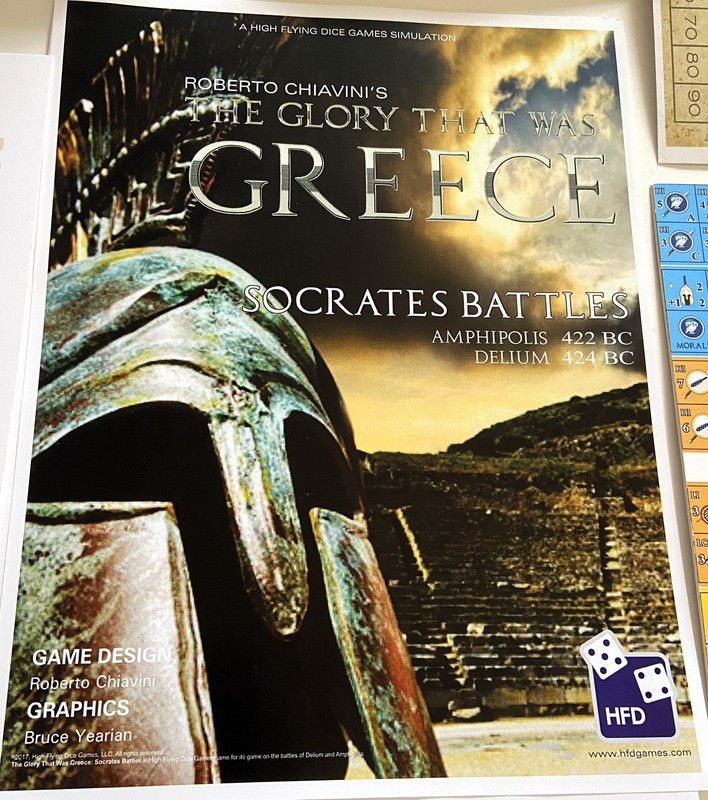 High Flying Dice Games The Glory that was Greece, Socrates Battles (New)