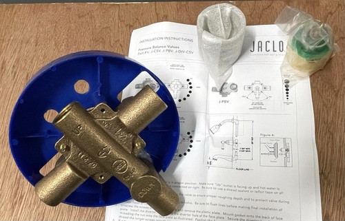 Válvula de ciclismo de equilibrio de presión Jaclo J-DIV-CSV áspera - Imagen 1 de 7