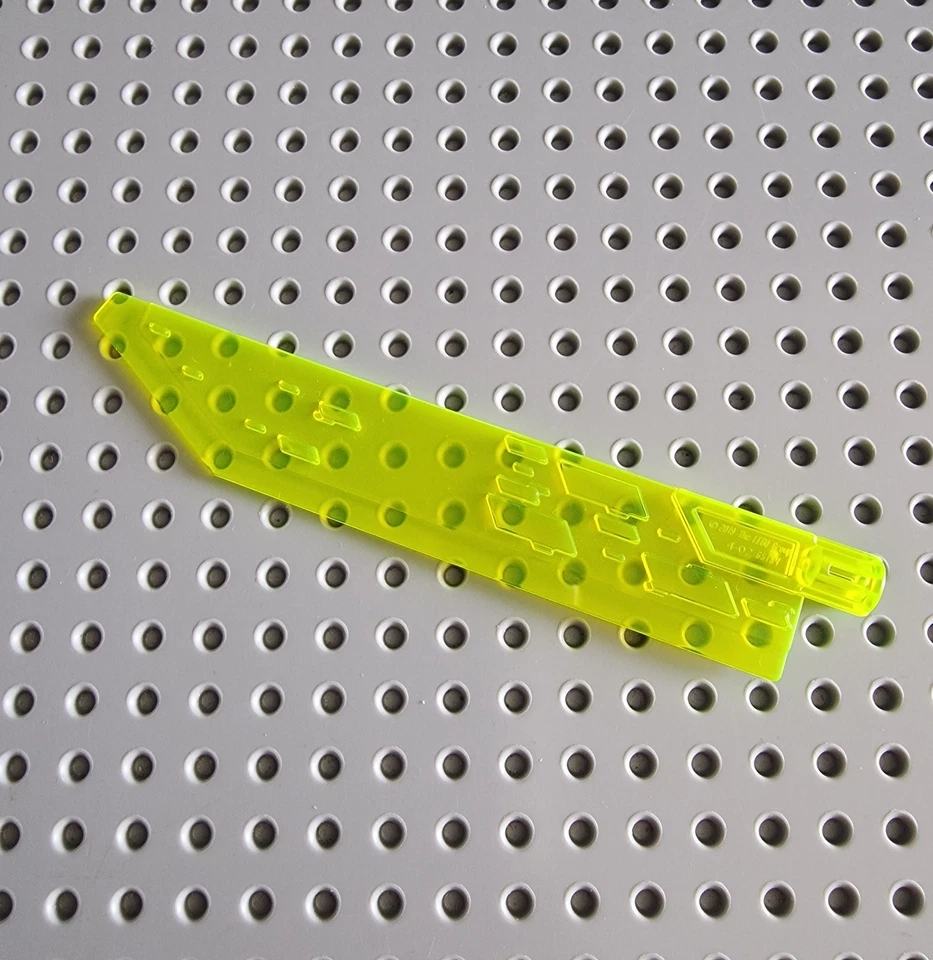 Lego Propeller Blatt Schwert transparent neon grün 14L 65184 71709 71711 P42 - Bild 1 von 1