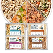 JustFoodForDogs Fresh Frozen Dog Food - Sensitive Skin & Stomach - Human Grade