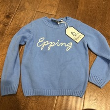 NWT Duffield Lane Kids Heirloom Cotton Casual Crew Neck "Epping" Sweater Size 7