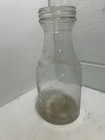 Antique Original Brookins Dayton Ohio Glass 1 Quart Oil Bottle — photo 6