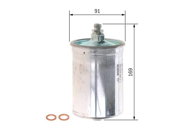 Bosch Kraftstofffilter Ø91Mm FüR MERCEDES-BENZ 190 123 124 E-Klasse S-Klasse Sl-image