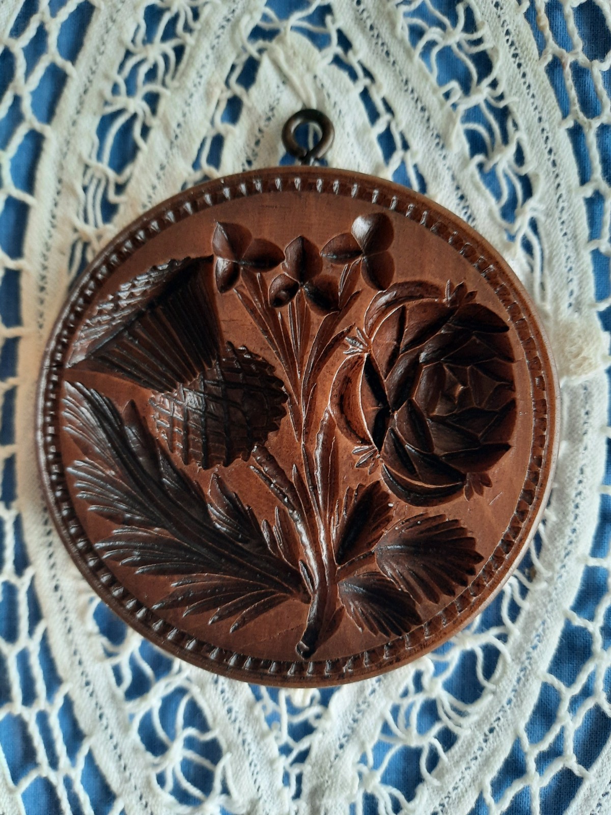 Springerle Speculaas Gingerbread Butter Cookie Press Mold - SYMBOLS OF BRITAIN