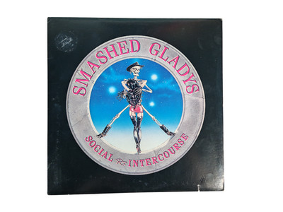 Smashed Gladys Social Intercourse Vinyl LP 1988 Elektra   60776-1 Glam Metal