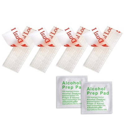 YiePhiot EZ Pass/IPass/IZoom/SunPass Mounting Strips 4 Pcs 2 Sets, Peel and S...