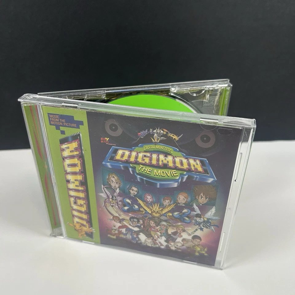 Digimon The Movie Music From The Motion Picture Soundtrack CD 2000 Excellent - Image 1 of 4