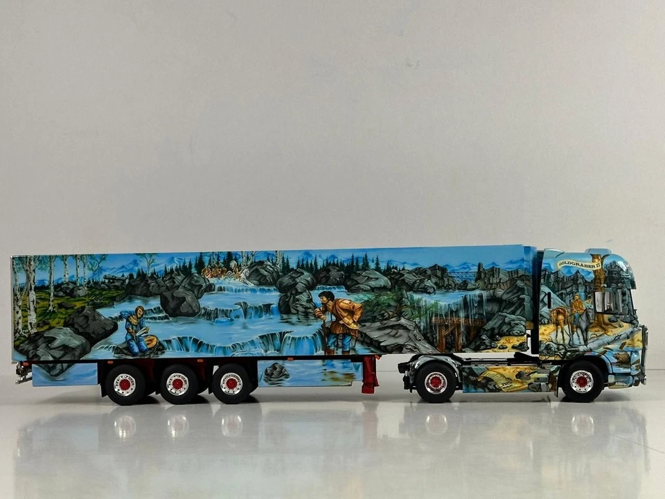 WSI truck models, DAF XF  SSC 4X2 Reefer Trailer 3 Axle , GUIDO PAULUS - Image 4 of 4