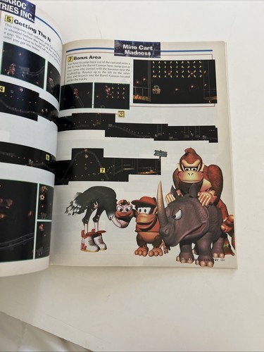 Vintage 1994 Donkey Kong Country Nintendo Player's Guide - Picture 13 of 13