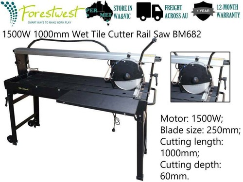 Wet Tile Saw Stone Saw Rail Cutter 