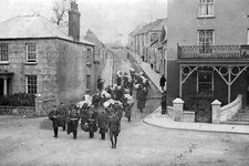 kvv-33 Military, Sailors, Tremeyrick St, Pembroke Dock, Wales. Photo