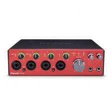 Focusrite - Clarett+ 4pre, 18-in/8-out Usb-c Audio Interface With 4 Mic Preamps 