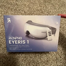 RENPHO Eye Massager with Remote Heat Compression Sleep Mask Headache Massager