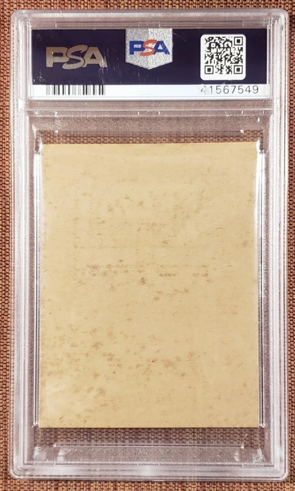 Tarjeta de béisbol 1968 Fleer Team Logo parche de tela de los Cardenales de San Luis PSA 7 casi nueva Pop1 Foto 2 de 2