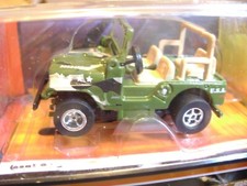NOS 12 Auto World Green Jeep CJ-5 Flamethrower Xtraction HO Slot Car Runs on AFX