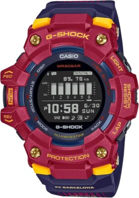 CASIO G-SHOCK FC Barcelona Matchday collaboration GBD-100BAR-4JR Japan NEW