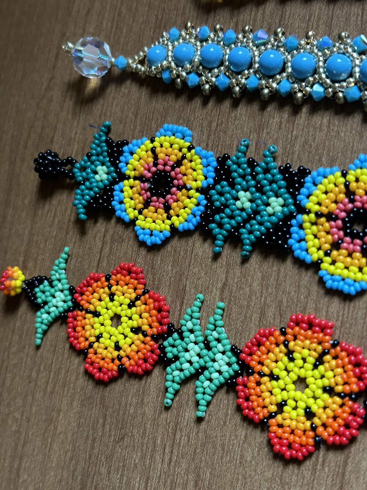 4 Beaded Bracelets - image 10