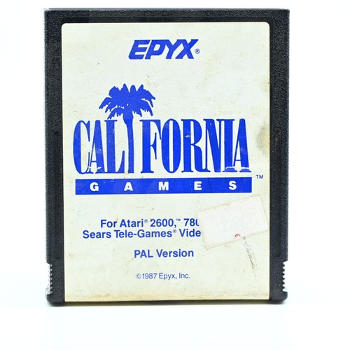 Jeu Atari 2600 California Games - Version PAL (N°8822P) - État Correct - Loose