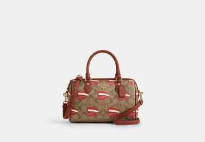 Coach X Tom Wesselmann (CQ033) Rowan Medium Leather Satchel Bag