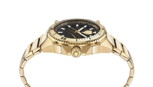 Plein Sport Herren Uhr Analog Quarz THUNDER FORCE PS8BA0924 Edelstahl - Bild 3 von 5