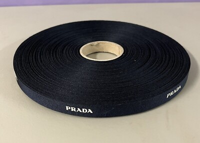 Authentic Prada Ribbon Dark Blue Gift Ribbon  NEW  priced per yard