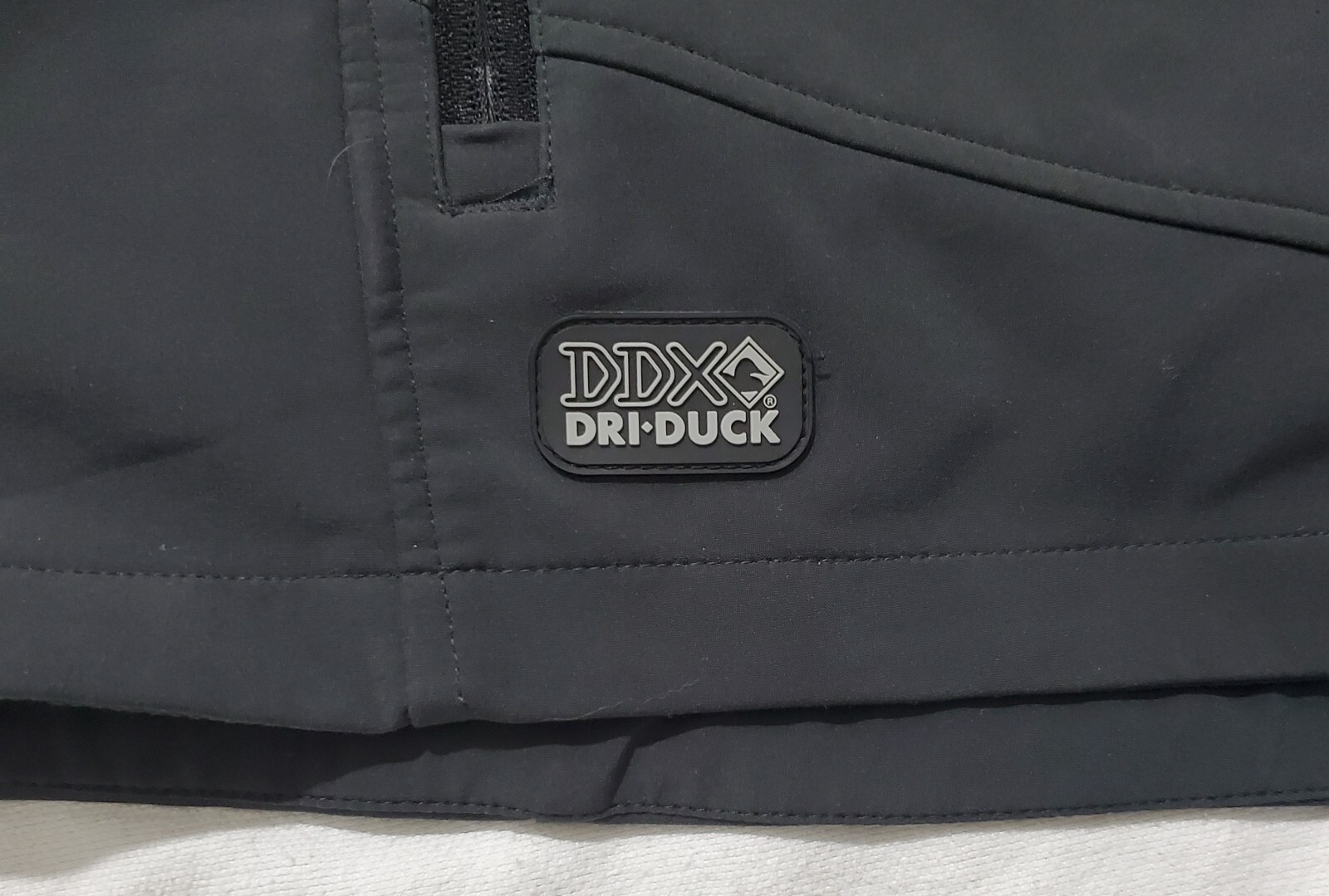 Dri Duck Black Jacket Motion Softshell Wind Water… - image 6