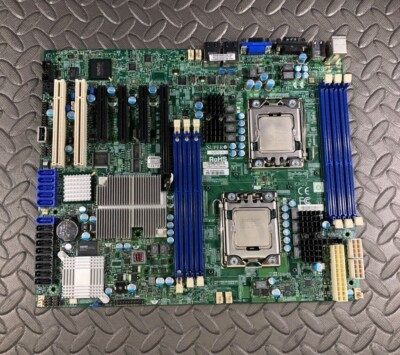 Supermicro X8DTL-6 Rev. 2.01 Server Board LGA1366 Socket DDR3 + 2 CPU PROCESSOR