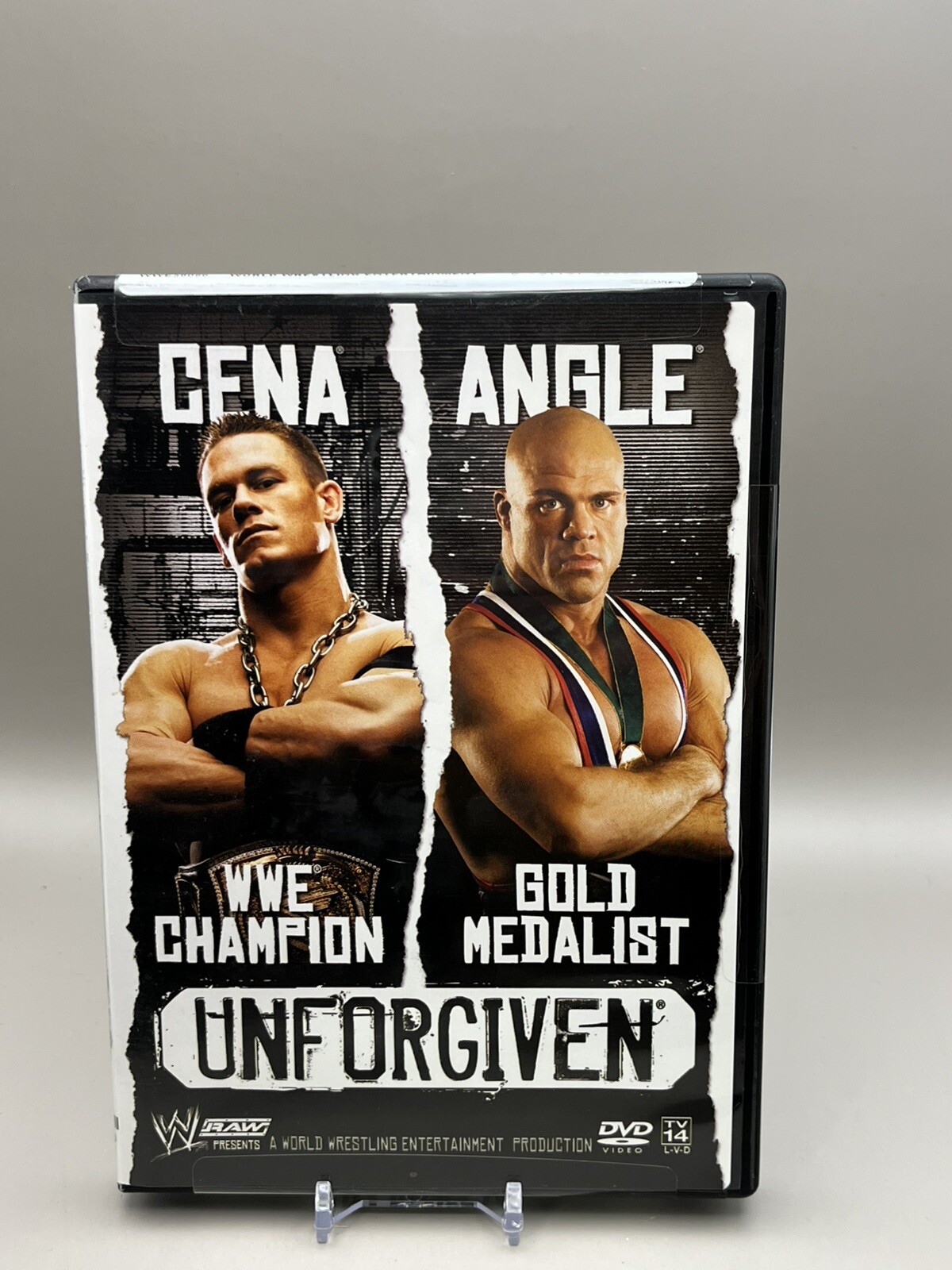 WWE Unforgiven (DVD, 2005) VERY GOOD John Cena Kurt Angle New Sealed