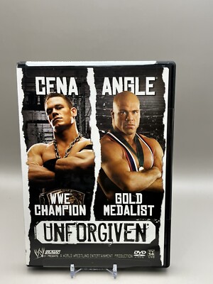 WWE Unforgiven (DVD, 2005) VERY GOOD John Cena Kurt Angle New Sealed