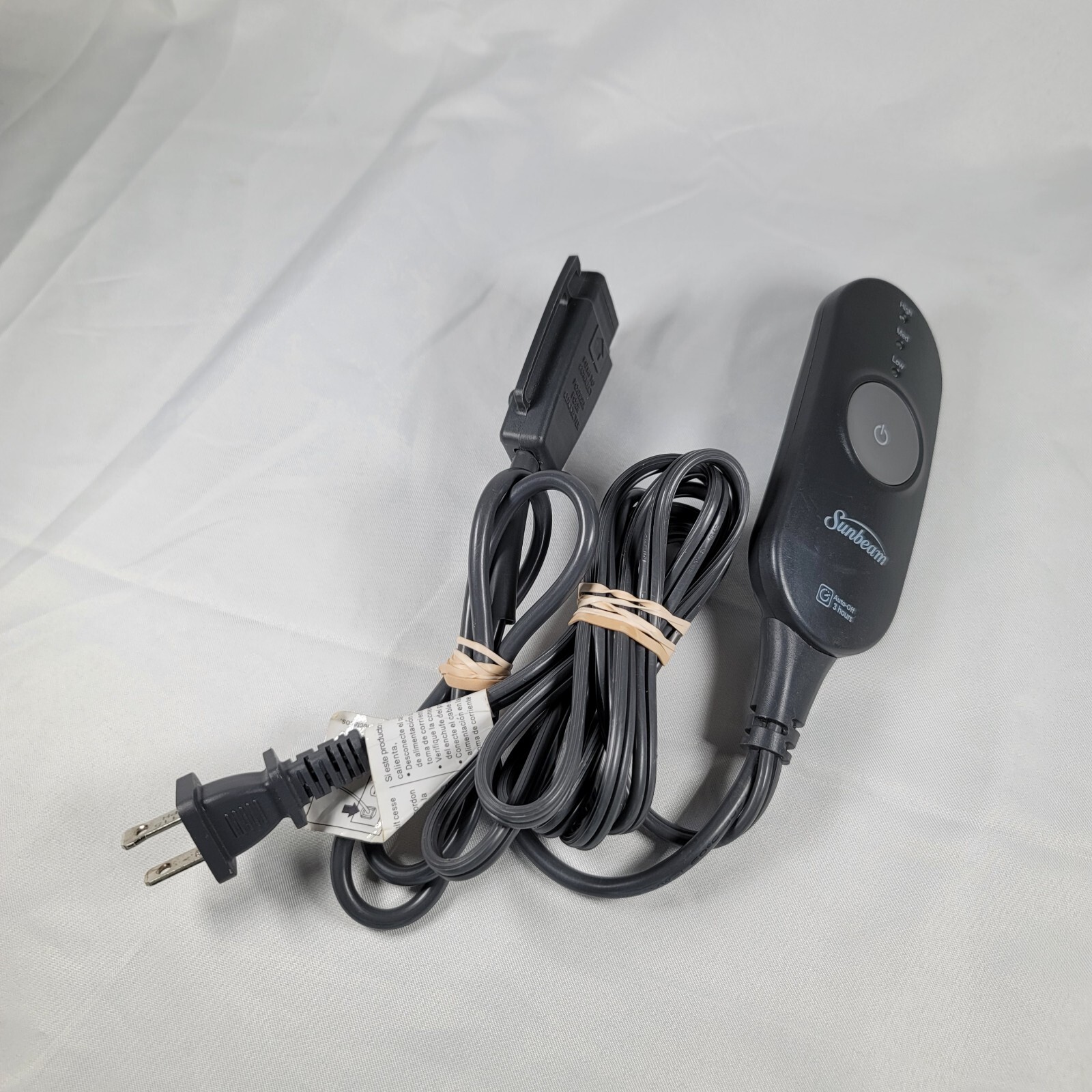 sunbeam heated throw replacement cord aa85