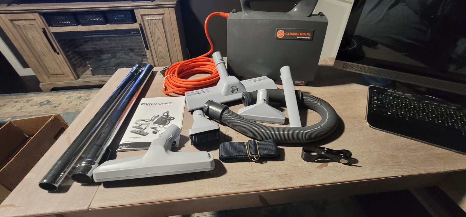 Hoover Commercial Portapower Vacuum Cleaner Ch30000. EUC eBay