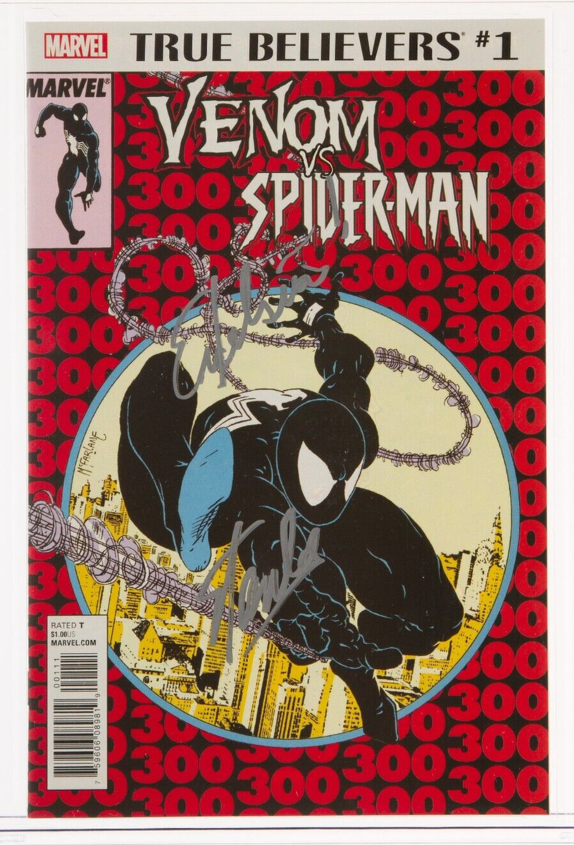 True Believers Venom vs Spider-Man #1 CGC 9.8 Signed STAN LEE ASM