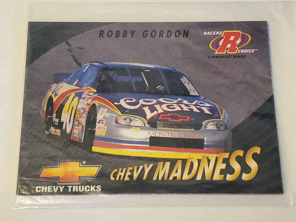 1997 Pinnacle Racers Choice Chevy Madness 5x7 Race Cards NASCAR - Image 3 of 4