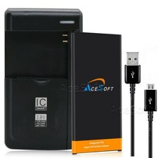 AceSoft 3870mAh Battery Universal Charger for Samsung Galaxy J7 2017 Phones