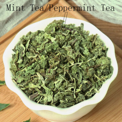 Mint Tea Green Peppermint Leaf Wild Mint Herb Tea Garden Corn Field Mint Tea
