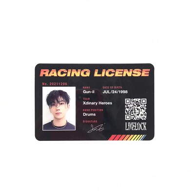 Xdinary Heroes] Livelock / Official Credential Card | eBay