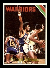 1975 Topps Basketball #13 George Johnson EX/MT *d2