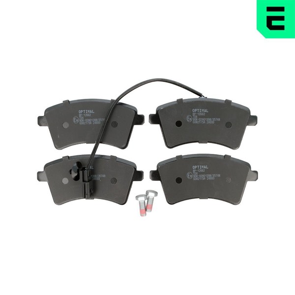 Optimal BremsbeläGe Bremsbelegsatz Vorne Passend FüR Renault Kangoo/Grand-image