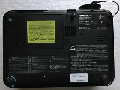 Toshiba TDP-XP2 Projector | eBay