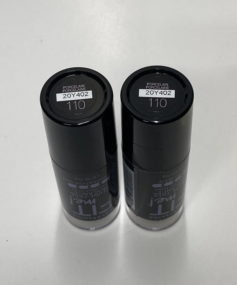 Maybelline Fit Me Shine-Free + Balance Foundation Stick #110 - Porcelain Pack 2 - Image 4 of 4