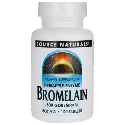 Source Naturals Bromelain 500 mg 120 Tabs