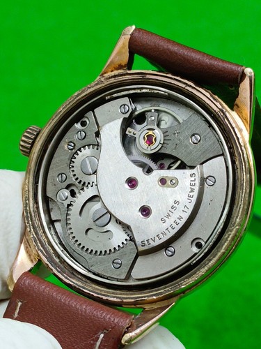 vintage Atlantic 3001 watch 17 Jewels Gold Plated G 10 Mechanical (Manual) - Picture 10 of 19