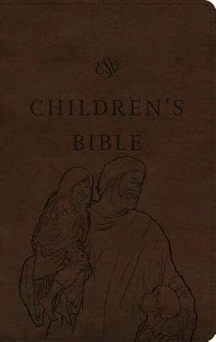 ESV Children's Bible (Trutone, Brown, Let the Children Come Design): New - Picture 1 of 1